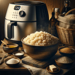 Airfryer'da Pirinç Pilavı