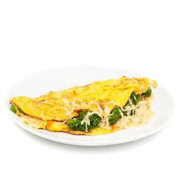 Brokolili Peynirli Omlet