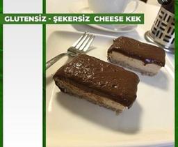 Glutensiz Şekersiz Cheese Kek