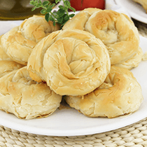 Ispanaklı Gül Börek