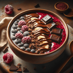 Bitter Çikolatalı Smoothie Bowl 