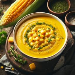 Vegan Mısır Çorbası