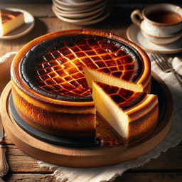 Airfryer'da San Sebastian Cheesecake