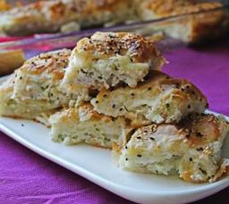 Sütlü Serpme Börek