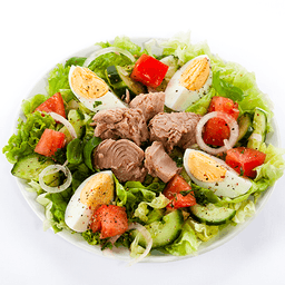 Ton Balıklı Yeşil Salata