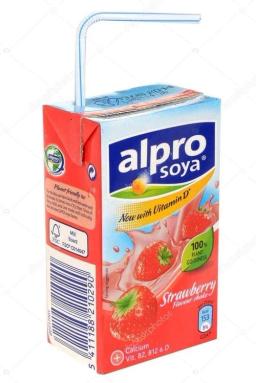 Alpro Çilekli Soya İçeceği Kaç Kalori?