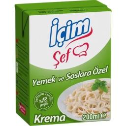 İçim %18 Yağlı Krema Kaç Kalori?