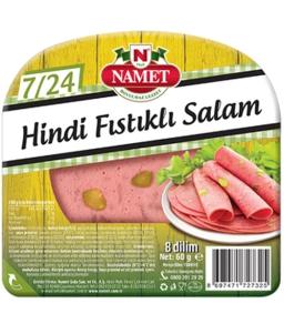 Namet Fıstıklı Hindi Salam Kaç Kalori?