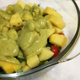 Vegan Avokado Soslu Patates  Kaç Kalori?