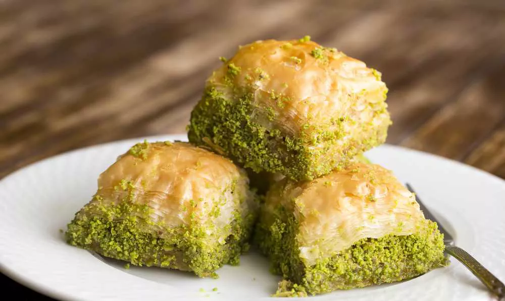 baklava kalori