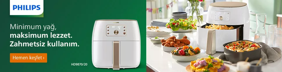 Artık yemekler ondan: Airfryer!