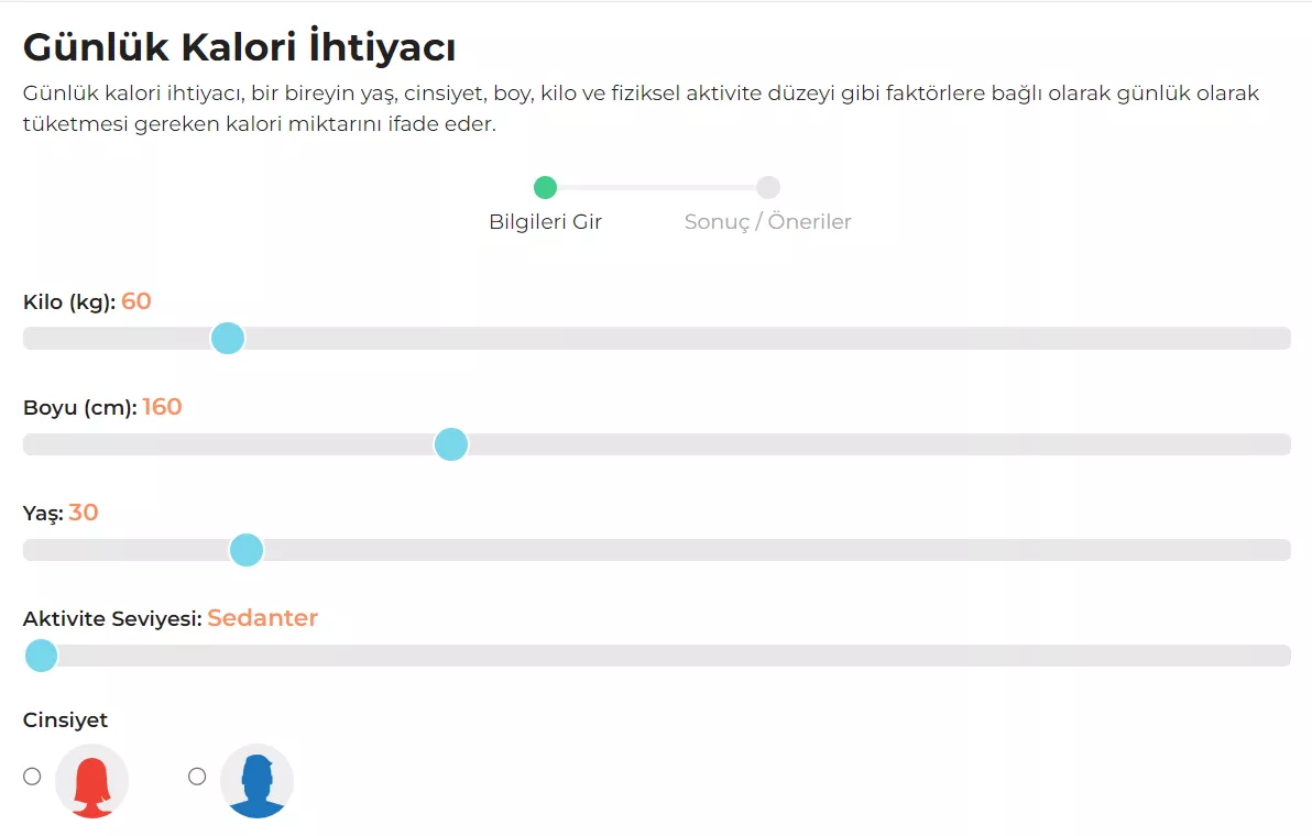 Artık açıklığa kavuşmalı! Günlük kalori ihtiyacımız nedir?