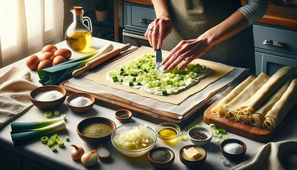 Ev Yapımı Pırasalı Börek Tarifi