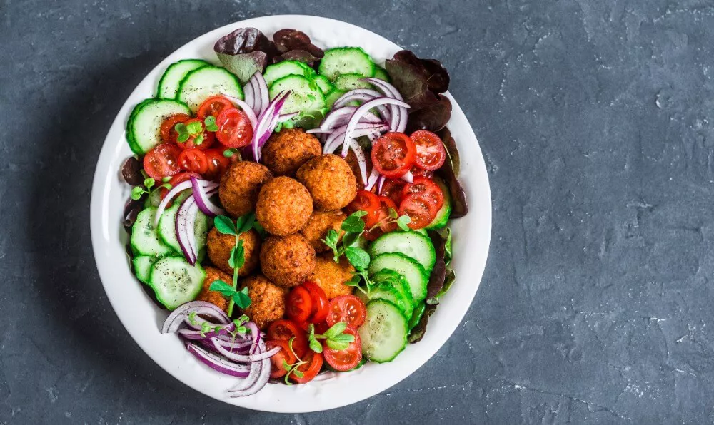 falafel salata