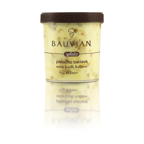 Bauvian Antep Fıstıklı Baklavalı Dondurma