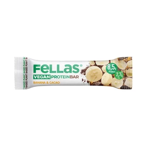 Fellas Muzlu Ve Kakaolu Vegan Protein Bar