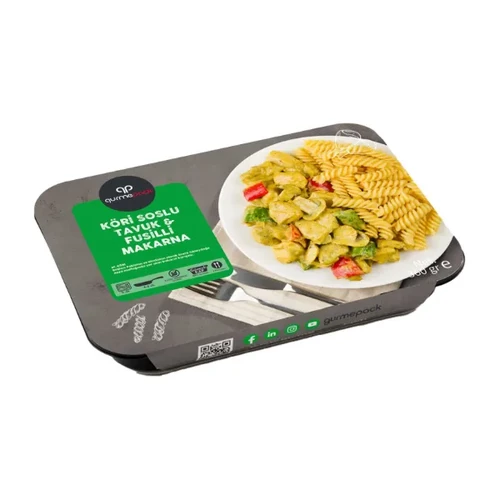 Gurmepack Köri Soslu Tavuk & Fusilli Makarna