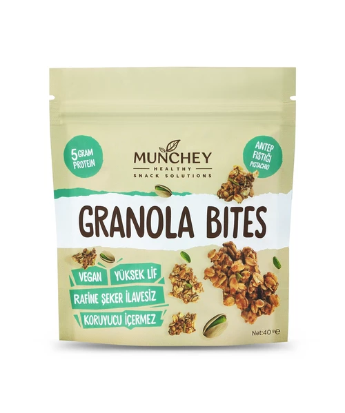 Munchey Granola Bites Antep Fıstıklı